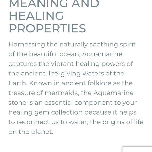 Aquamarine Ring - Picture 8 of 8